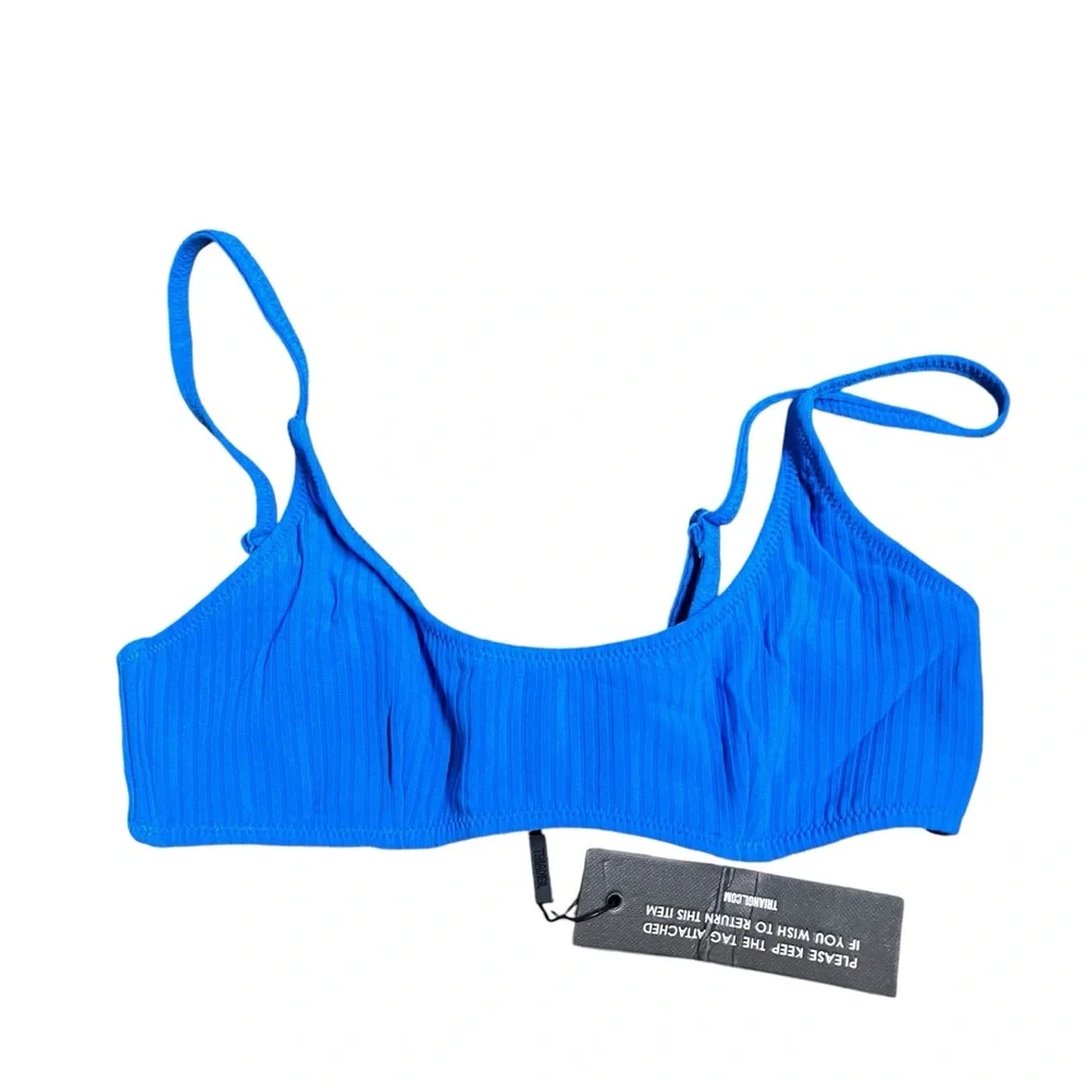 New Triangl Swimwear Maci‎ Arles Rib Bikini Swim Top XXS